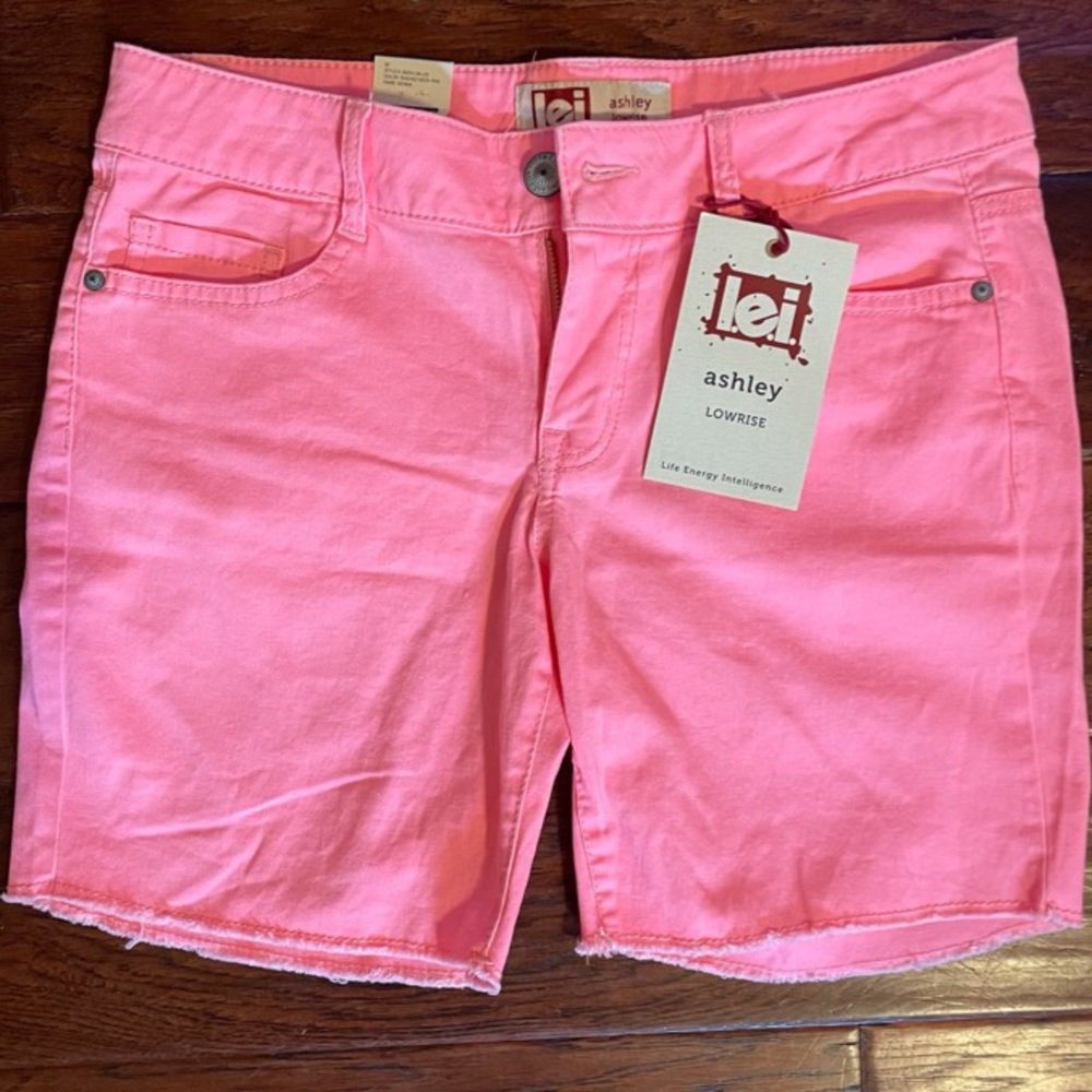 Hot Pink LEI shorts